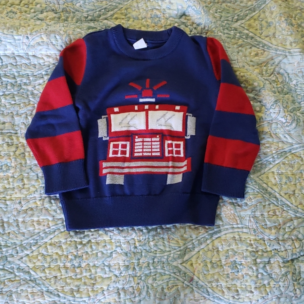 Gap sweater #robot